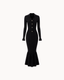 Venetia Mermaid Dress - Noir
