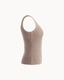 Alessa Knitted Tank Top - Grey