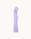 Violette V-Neck Dress - Lilac