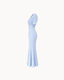 Violette V-Neck Dress - Sky