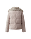 Cloud Corduroy Mink Jacket - Nude