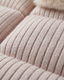 Cloud Corduroy Mink Jacket - Nude