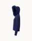 Fur Jacket - Navy Blue