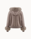 Fur Cuffs Hoodie