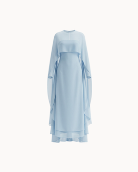 Celeste Veil Layered Maxi Dress