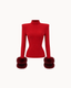 Hulda Coat — Red