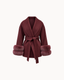 Katla Coat - Burgundy