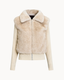 Luna Faux Fur Jacket - Vanilla