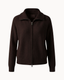 Mara Zip Knit – Brown