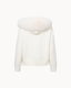 Fur Jacket Satin - White