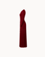 Simone Button Down Dress - Bordeaux