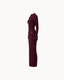 Margaux Midi Dress - Bordeaux