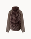Cenya Fur Jacket - Velvet Mocha