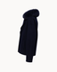 Double Button Coat - Navy