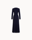 Simone Button Down Dress - Navy