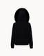 Fur Jacket Satin - Black