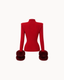 Hulda Coat — Red