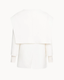 Shawl Collar Coat - White