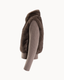 Luna Faux Fur Jacket - Brown