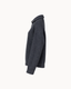 Milano Ribbed Zip Cardigan – Charcoal
