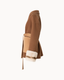 Belted Fur Cuff Coat – Caramel Mocha