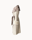Long Wrap Coat - Off-White