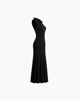 Robe polo Capri – Noir
