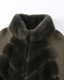 Cenya Fur Jacket - Deep Olive