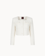 Lucia Tweed Blazer - White