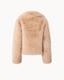 Ophelia Faux Fur Jacket - White