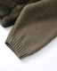 Cenya Fur Jacket - Deep Olive