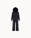 Fur Two Piece Set - Black