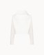 Luna Wool & Mink Utility Jacket - White