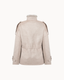 Valeria Mink Fur-Trim Jacket