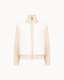 Puffer Fur Knit Jacket – Ivory