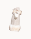 Tweed Vest With Fur - Beige