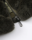 Cenya Fur Jacket - Deep Olive