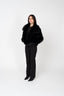 Ophelia Faux Fur Jacket - Black