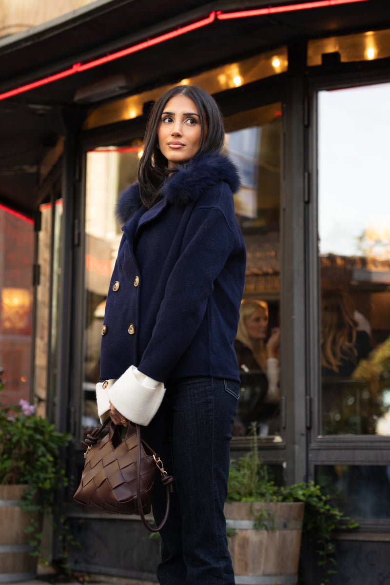 Double Button Coat