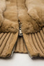 Camel Rex Fur Jacket
