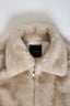 Luna Faux Fur Jacket - Vanilla
