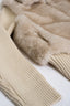 Luna Faux Fur Jacket - Vanilla
