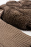 Luna Faux Fur Jacket - Brown