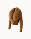 Iris Leather Jacket — Caramel