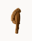 Iris Leather Jacket — Caramel
