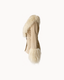 Jenny Leather Jacket — Cream