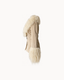 Jenny Leather Jacket — Cream
