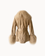 Jenny Leather Jacket — Cream