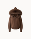 Brown Knit