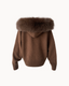 Brown Knit